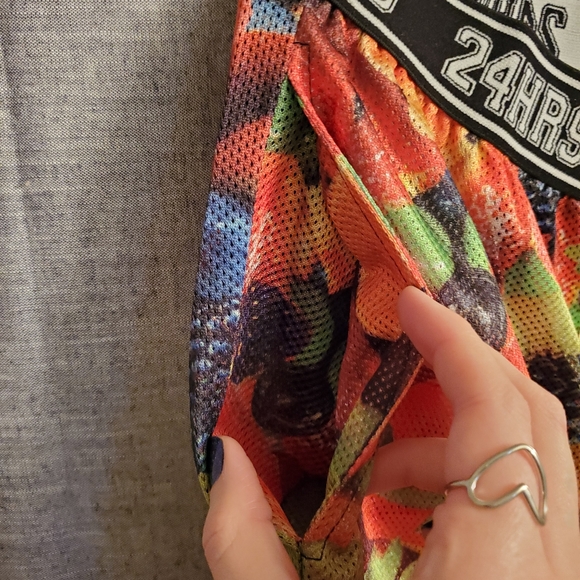 🍎 5 A Day Fruit Photo Print Mesh Gym Shorts 🍎 - Picture 4 of 10